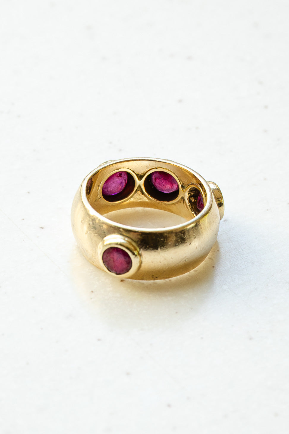 4 Ruby Ring, 14k