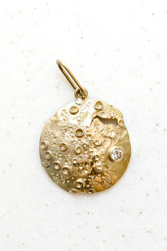 14k Rolled Out Pendant