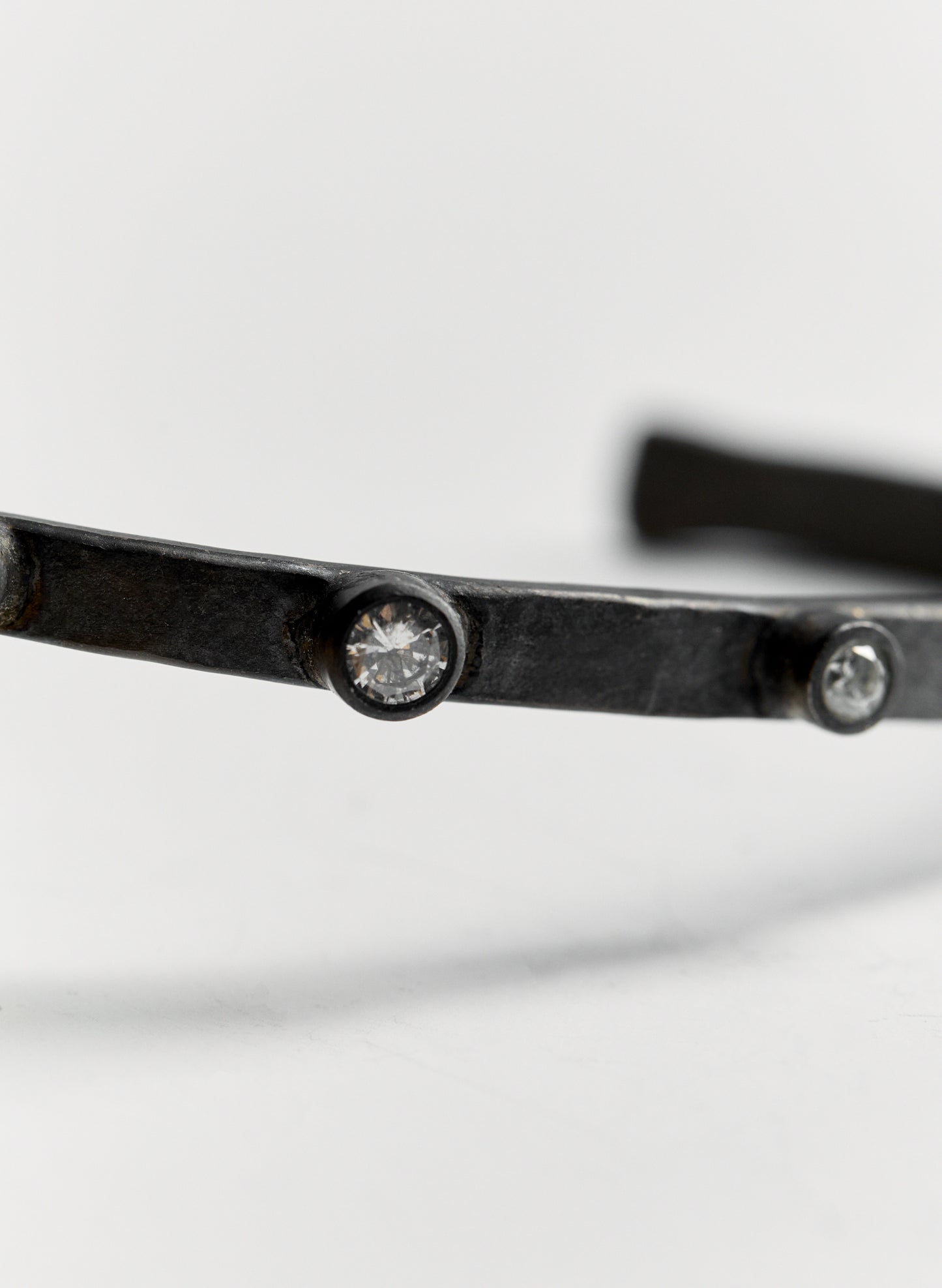 Oxidized Sterling Silver Cuff